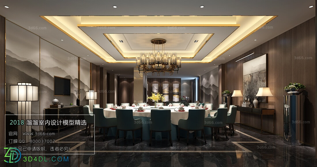 3D66 2018 Chinese Style Room Space C001